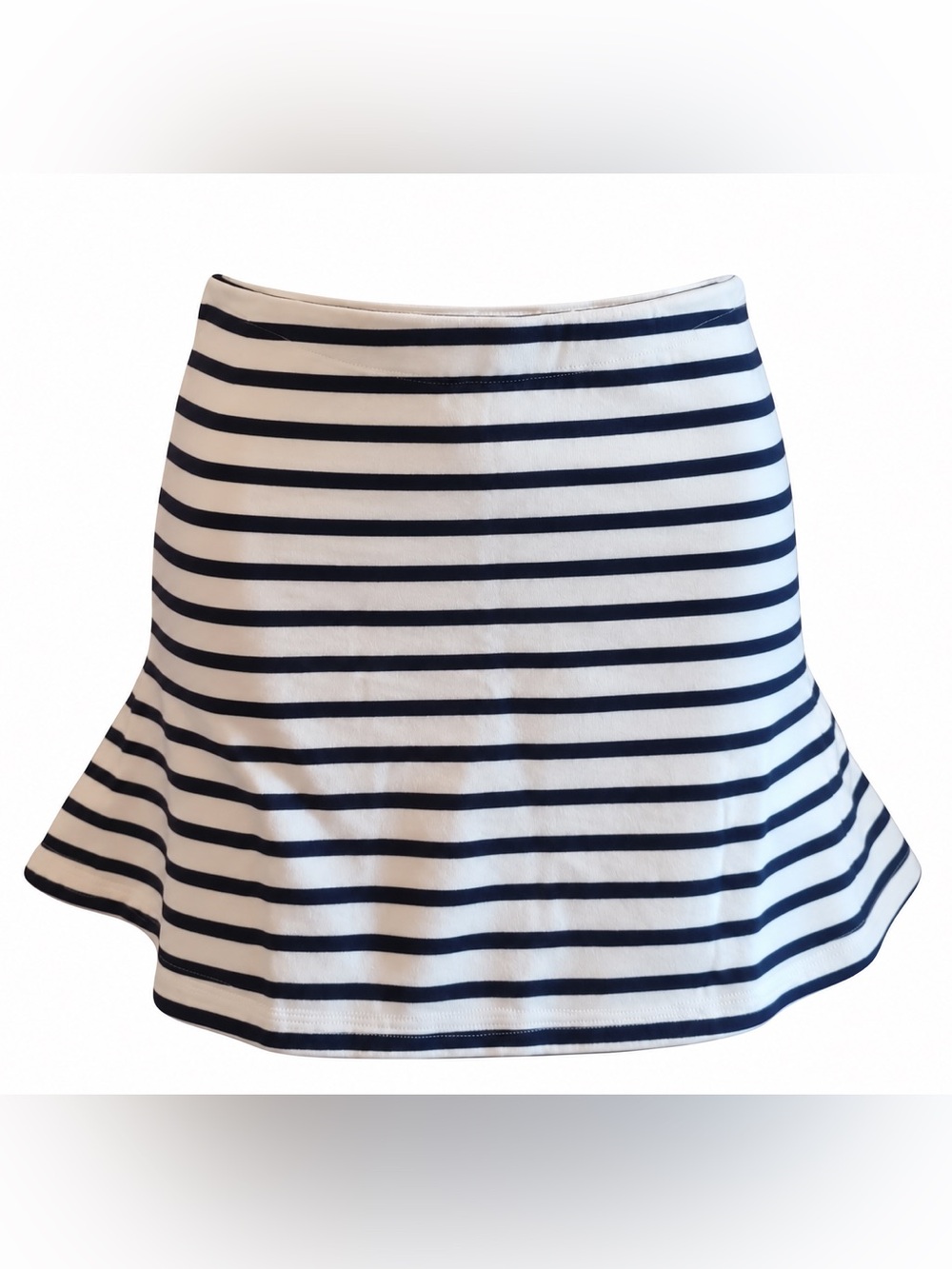 NWOT Ann Taylor stripped midi skirt